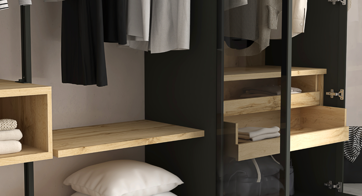 Grazalema 2 door wardrobes AR001 - Image 2