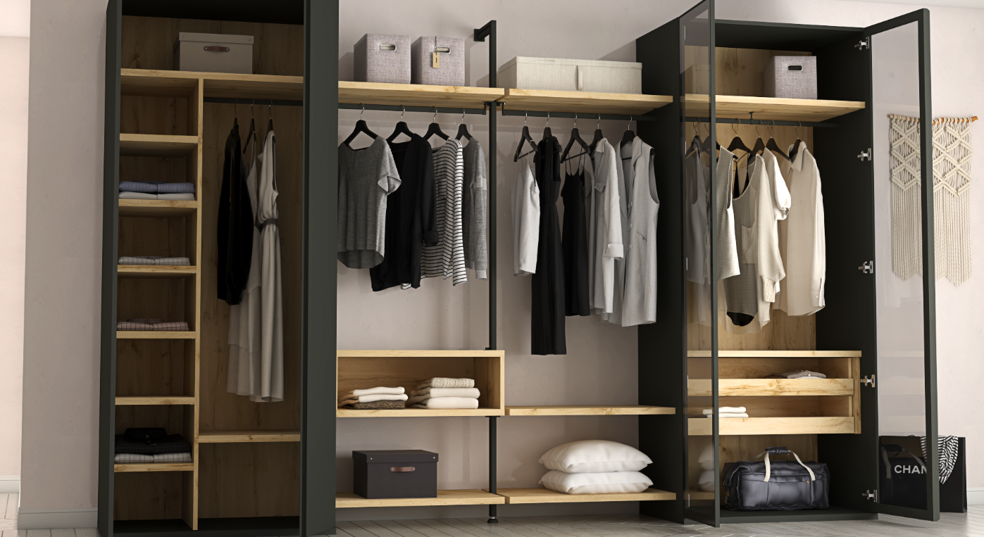 Grazalema 2 door wardrobes AR001 - Image 3