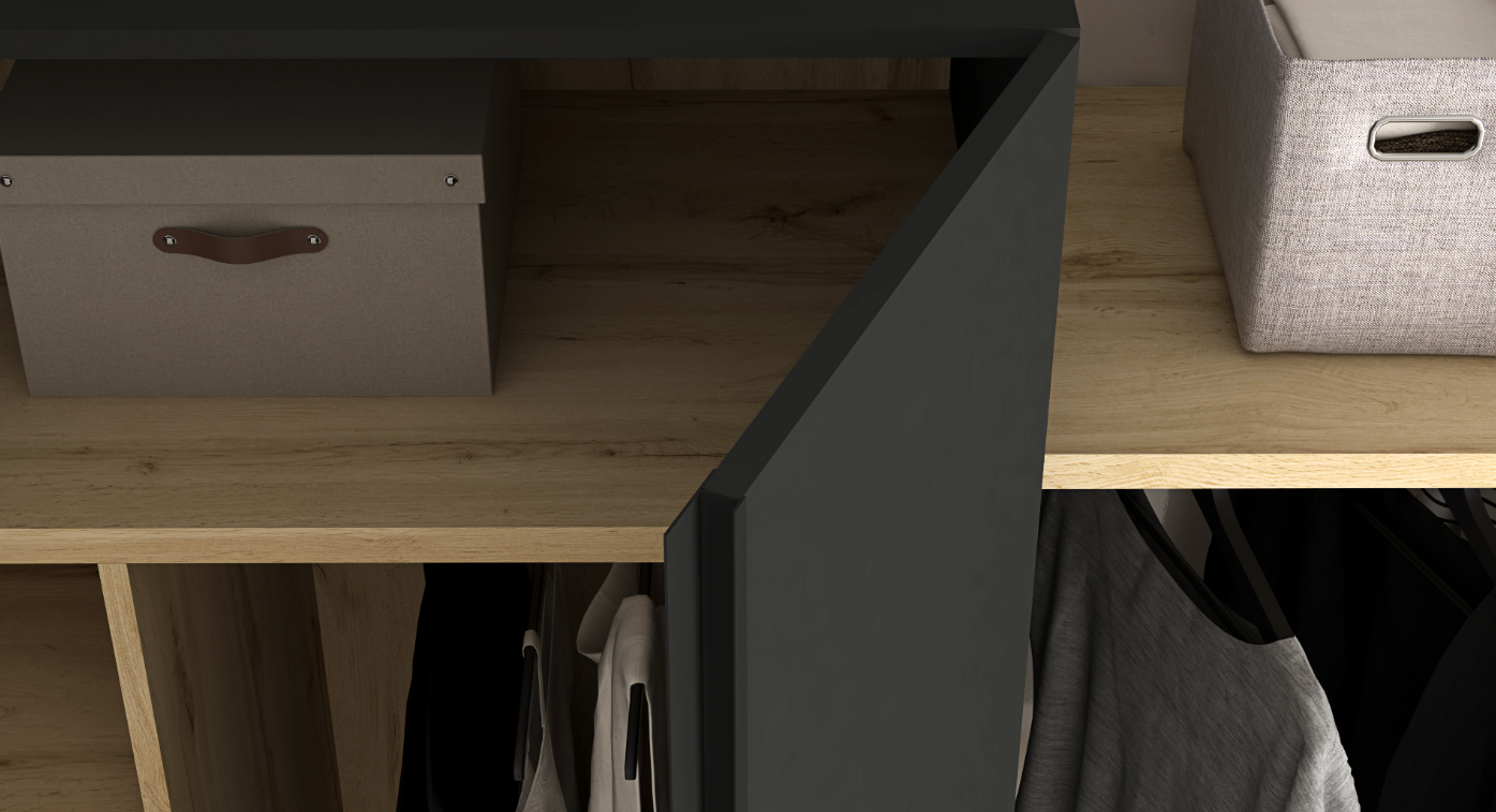 Grazalema 2 door wardrobes AR001 - Image 4