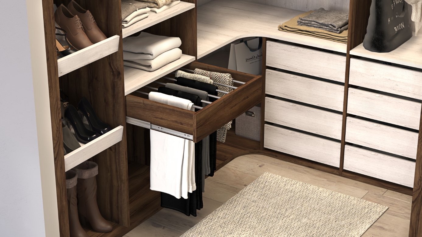 Teruel Walk-In Closet U-Shape AR024 - Image 3