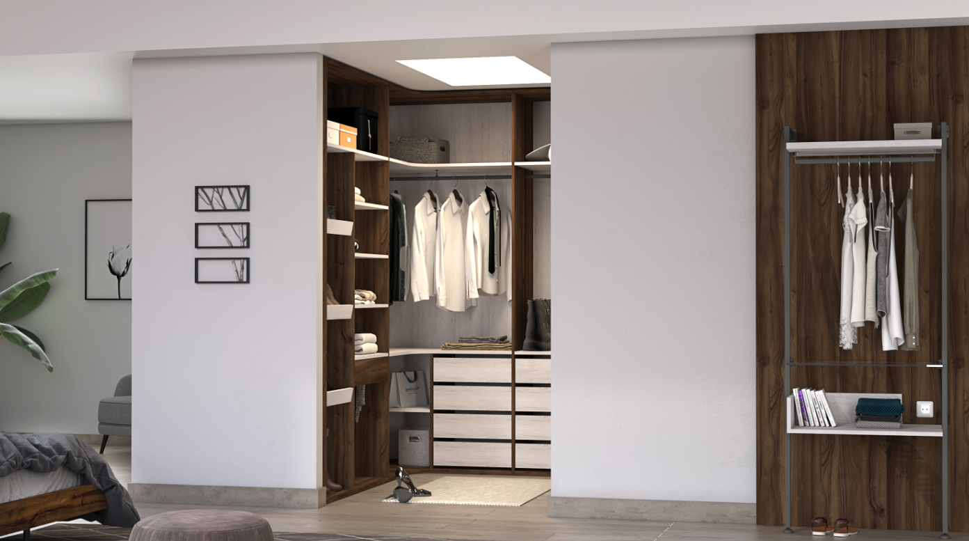 Teruel Walk-In Closet U-Shape AR024 - Image 7