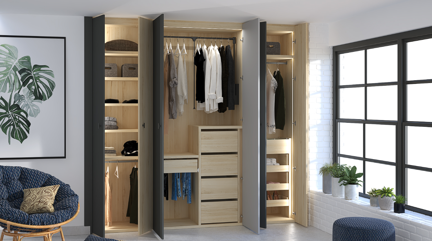Cielo 6-door Wardrobe AV006 - Image 2