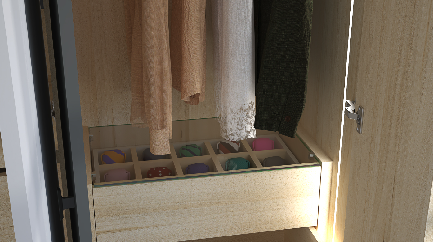 Cielo 6-door Wardrobe AV006 - Image 8