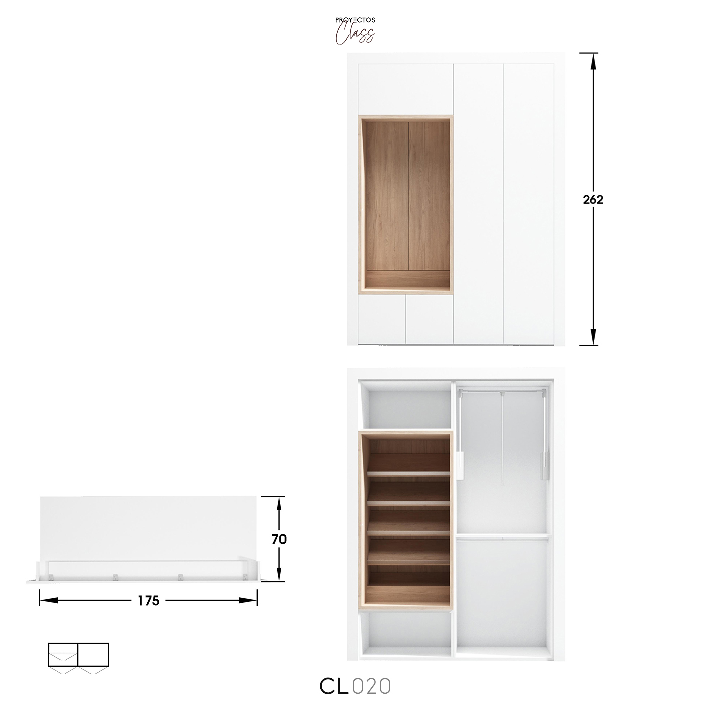 Marisol Entryway Wardrobe Composition - Image 8