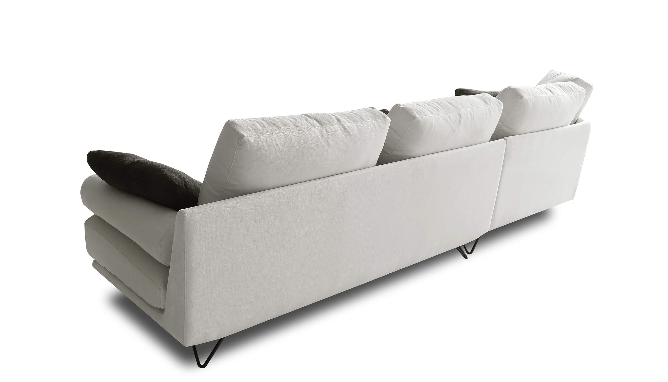 Olite Beige Left Cuddler Sectional - Image 3