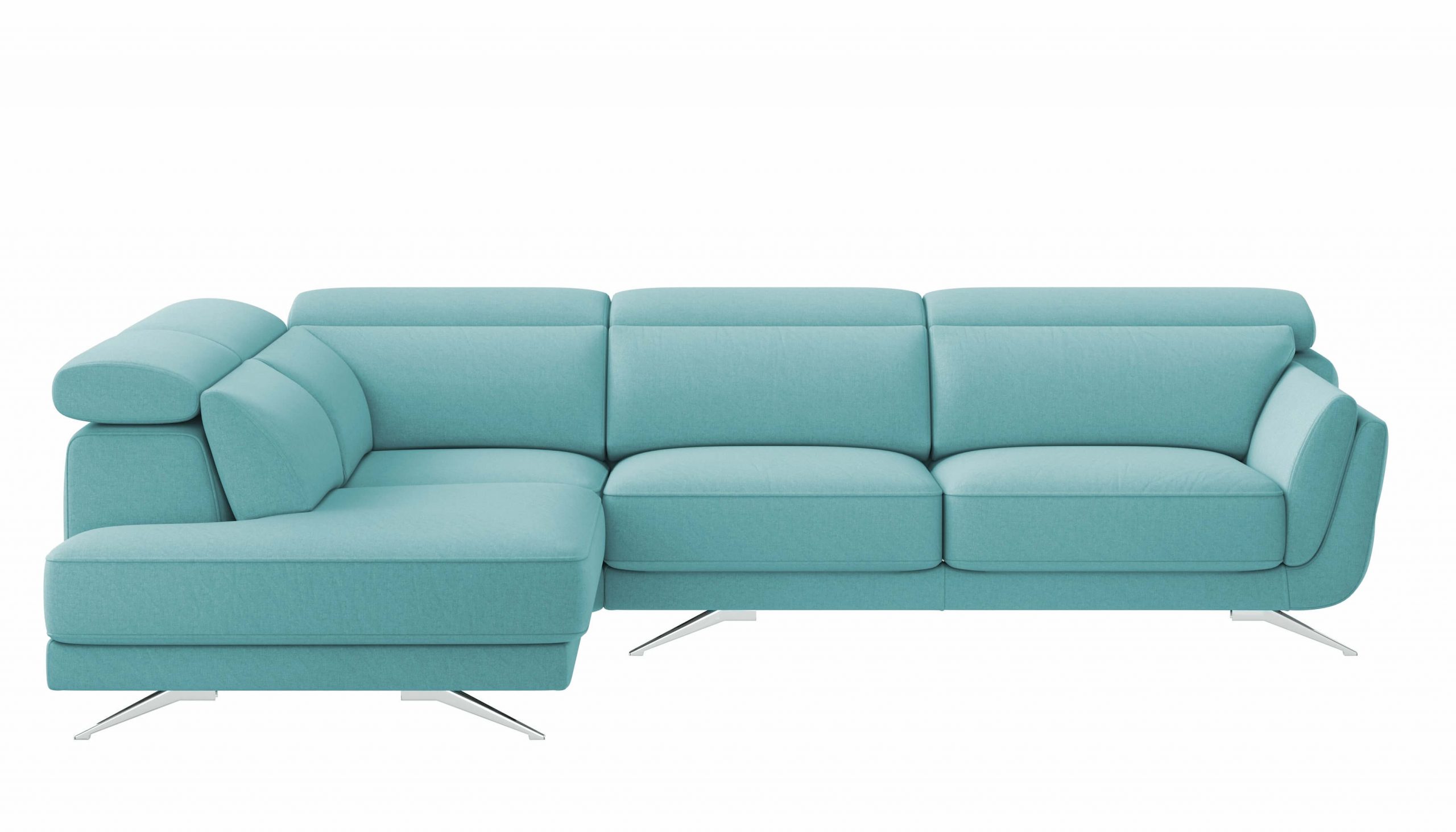 Ronda Turquoise Sectional Left Bumper Chaise - Image 3