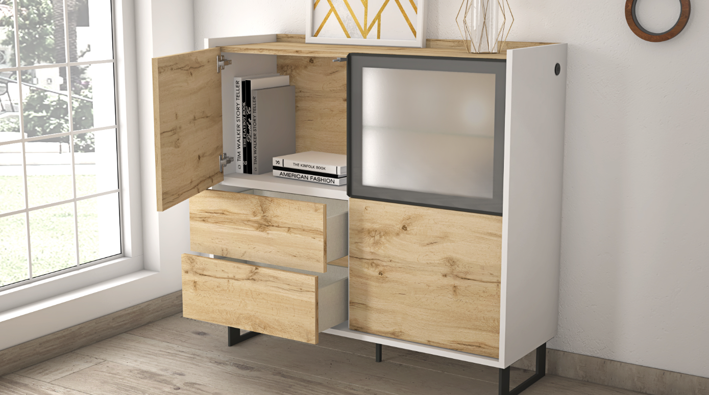Ines Wall Unit ZD037 - Image 2