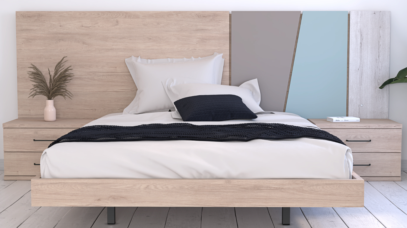 Cala Bedroom Set: Serene Ambiance ZN007 - Image 5