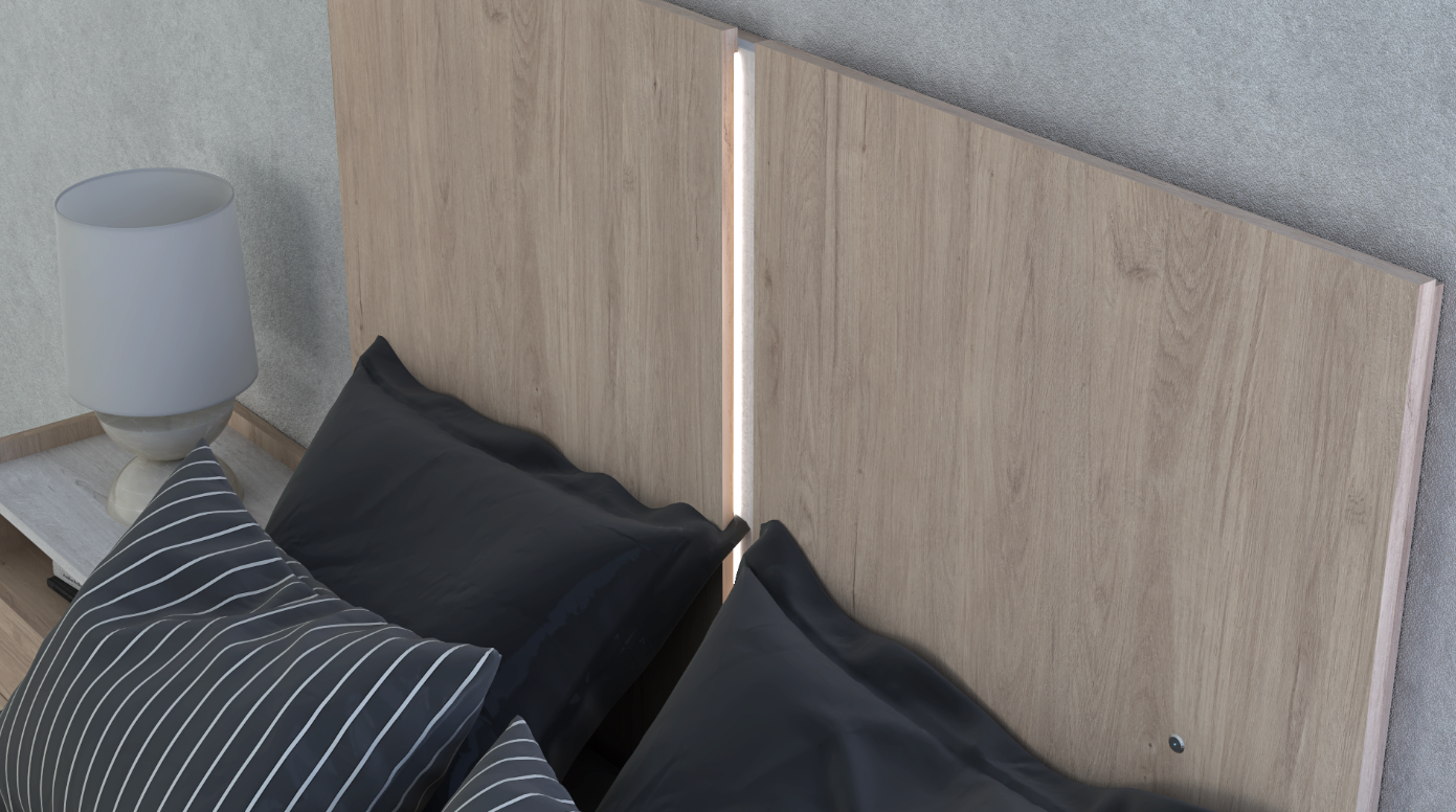 Viento Bedroom Set: Contemporary Breeze ZN015 - Image 5