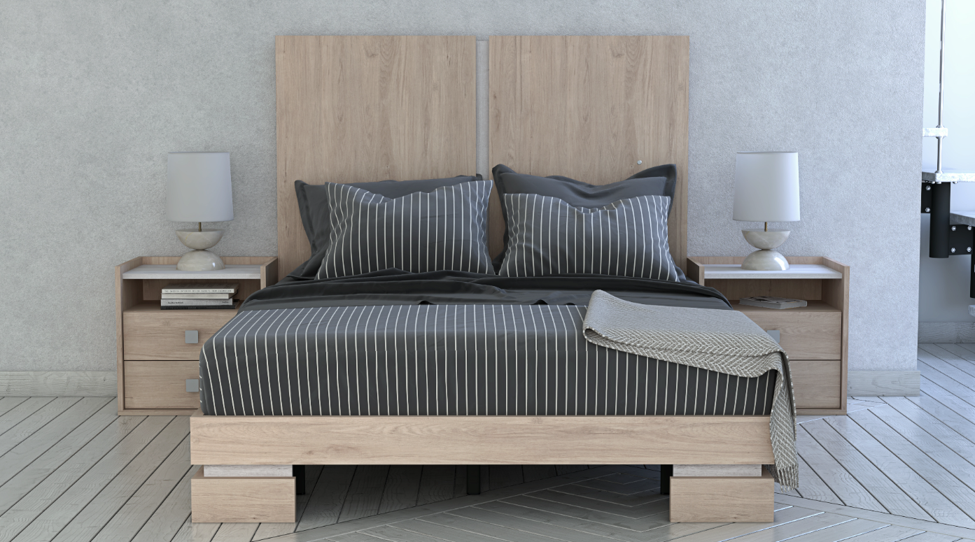 Viento Bedroom Set: Contemporary Breeze ZN015 - Image 7