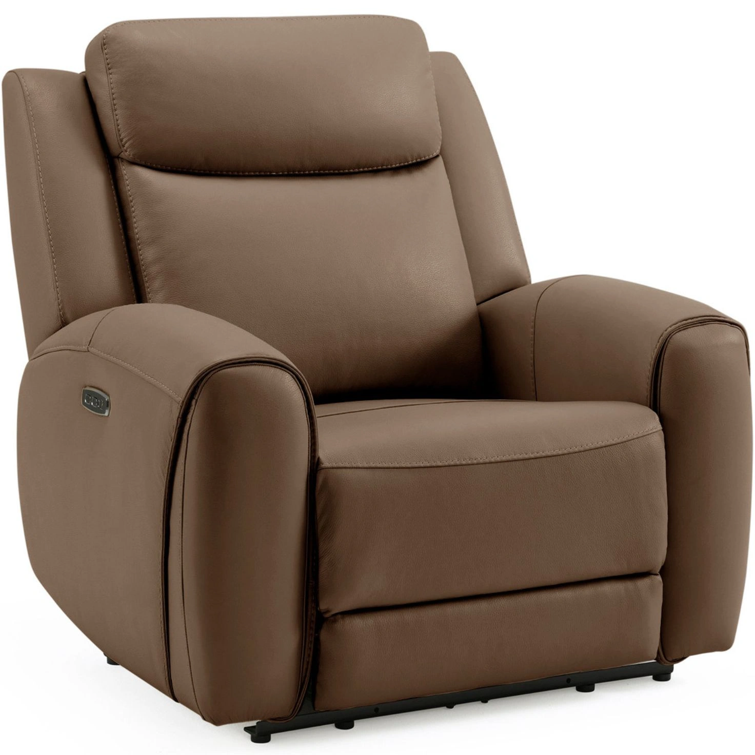Avero Leather Power Recliner Camel Chair