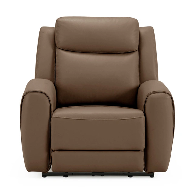 Avero Leather Power Recliner Camel Chair - Image 8