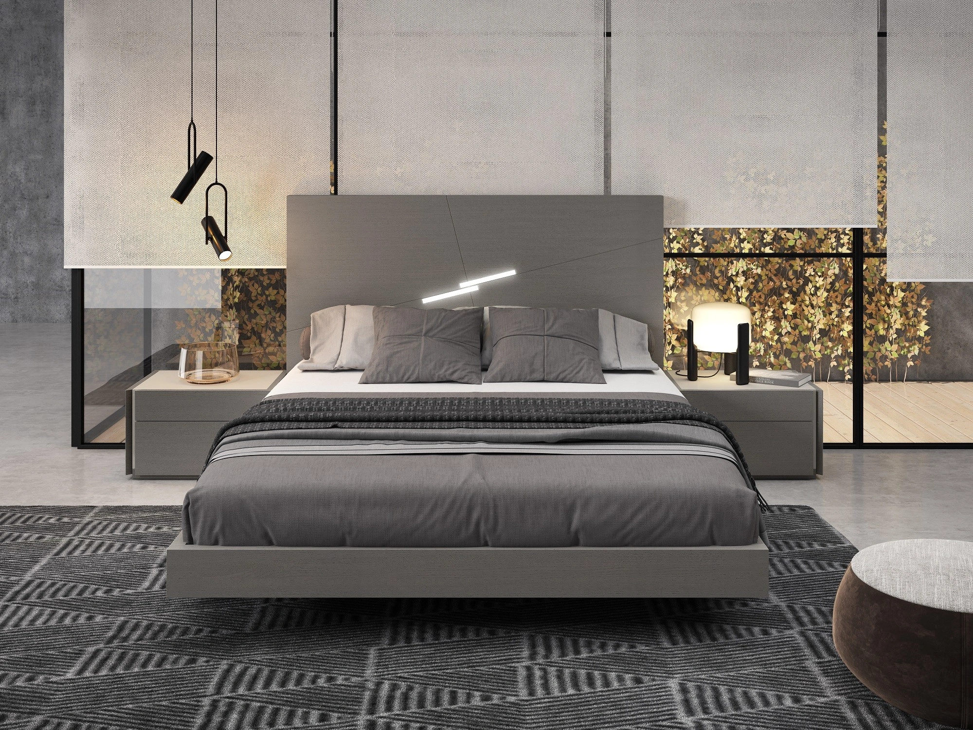 Marivo Grey Bedroom Set - Image 7