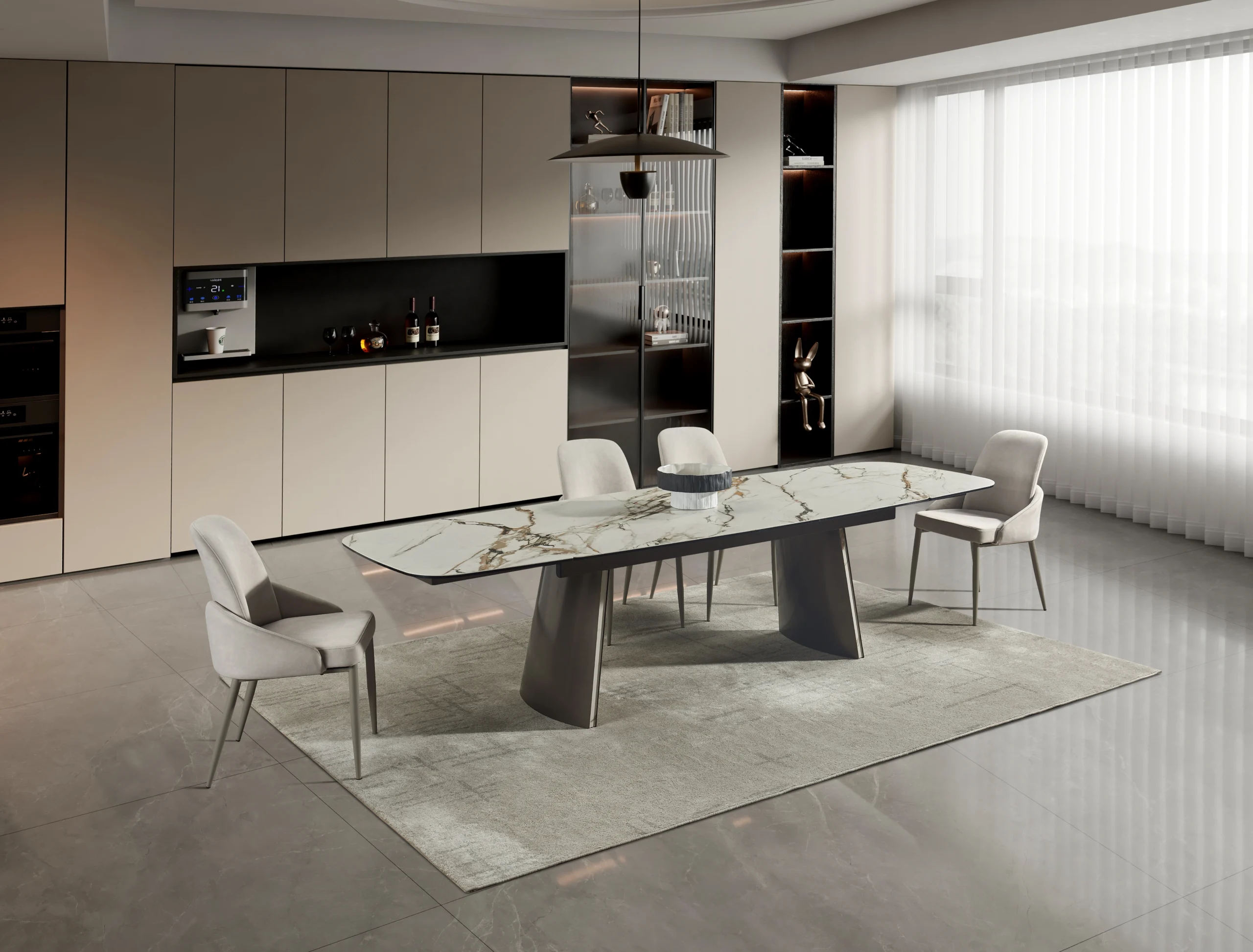 Sorella Extandable Ceramic Dining Table - Image 7