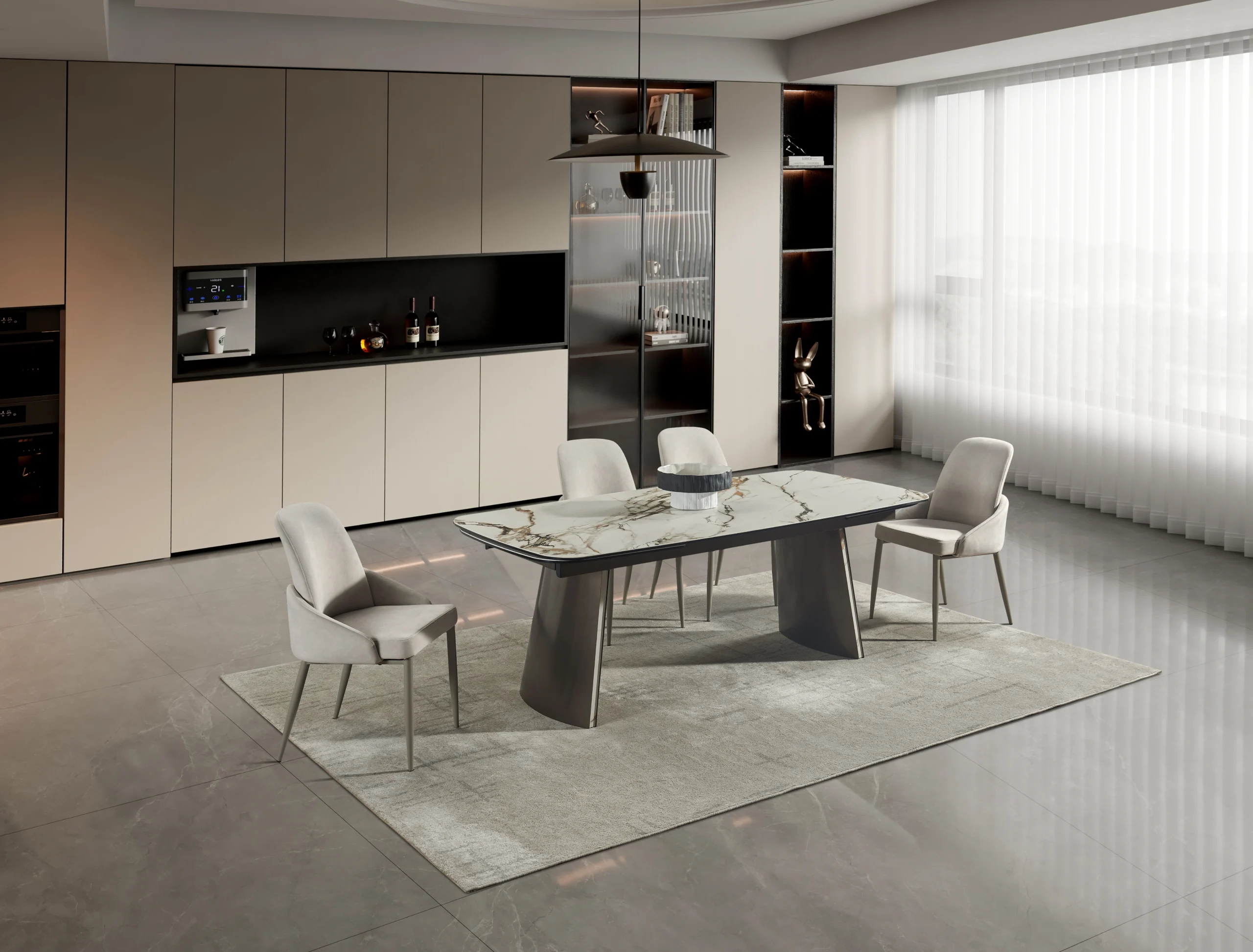 Sorella Extandable Ceramic Dining Table - Image 6