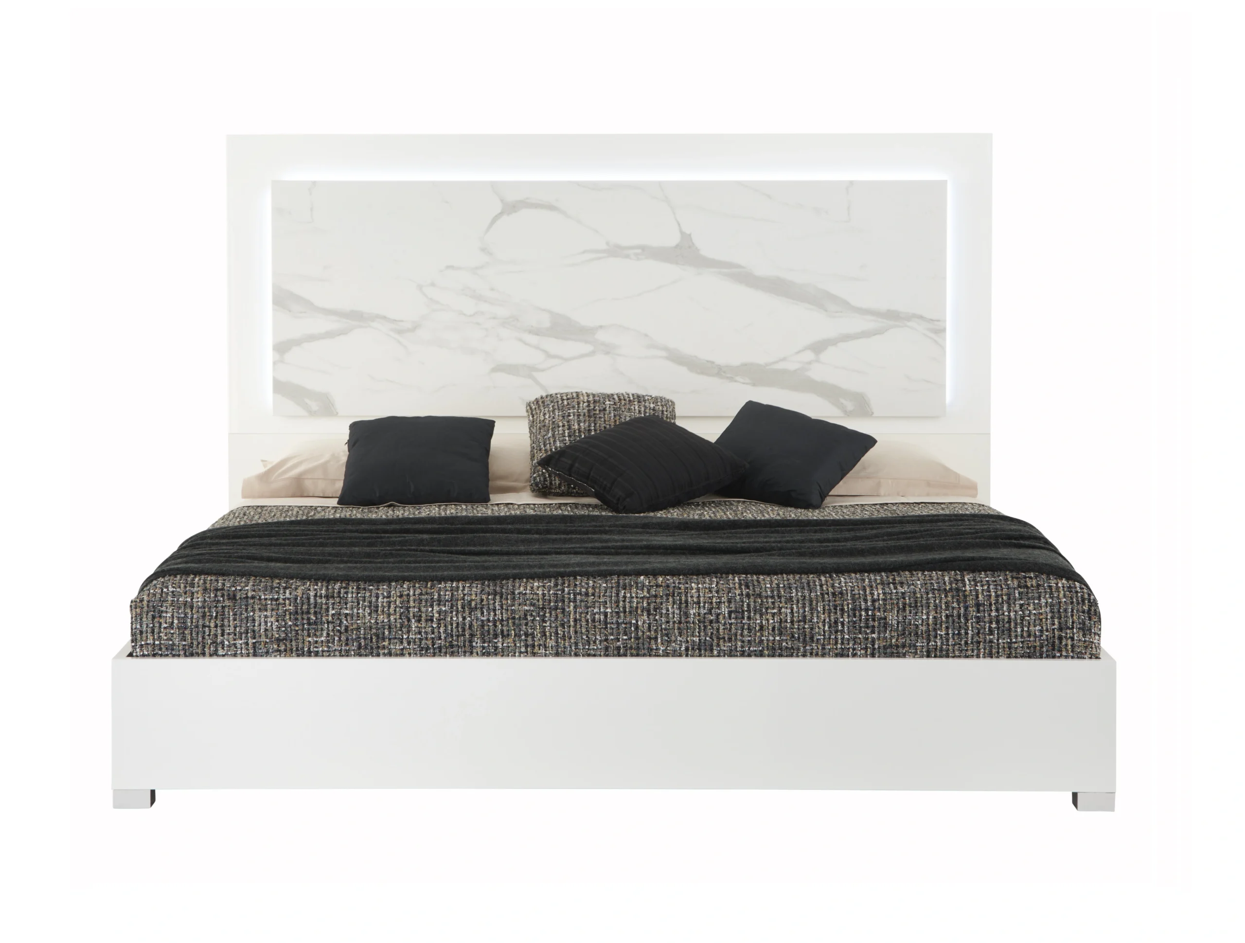 Sorelli White Premium Bedroom Set - Image 6